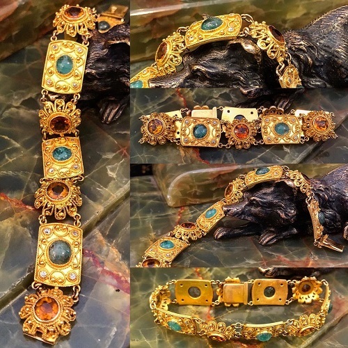 Art Deco, bracelet, diamonds